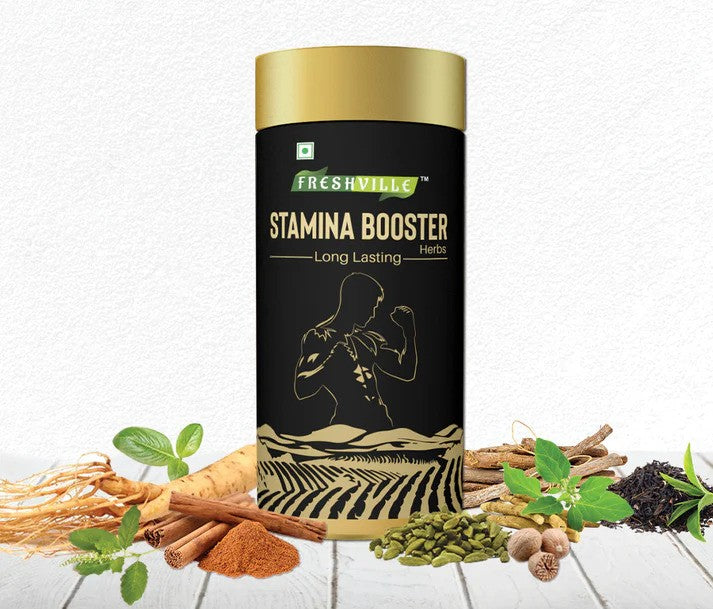Boost Your Stamina Naturally with Freshville’s Stamina Booster Herbs