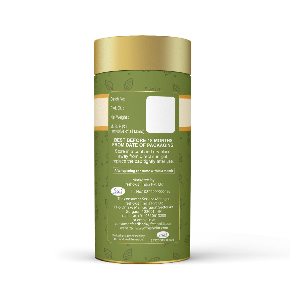 Freshville Digestion Tea | Improves Digestion, Bloating, Gas and Acidity relief with Herbs Ginger, Fennel, Ajwain, Mint, Senna leaves, Rose petals, Bay leaves, Green tea