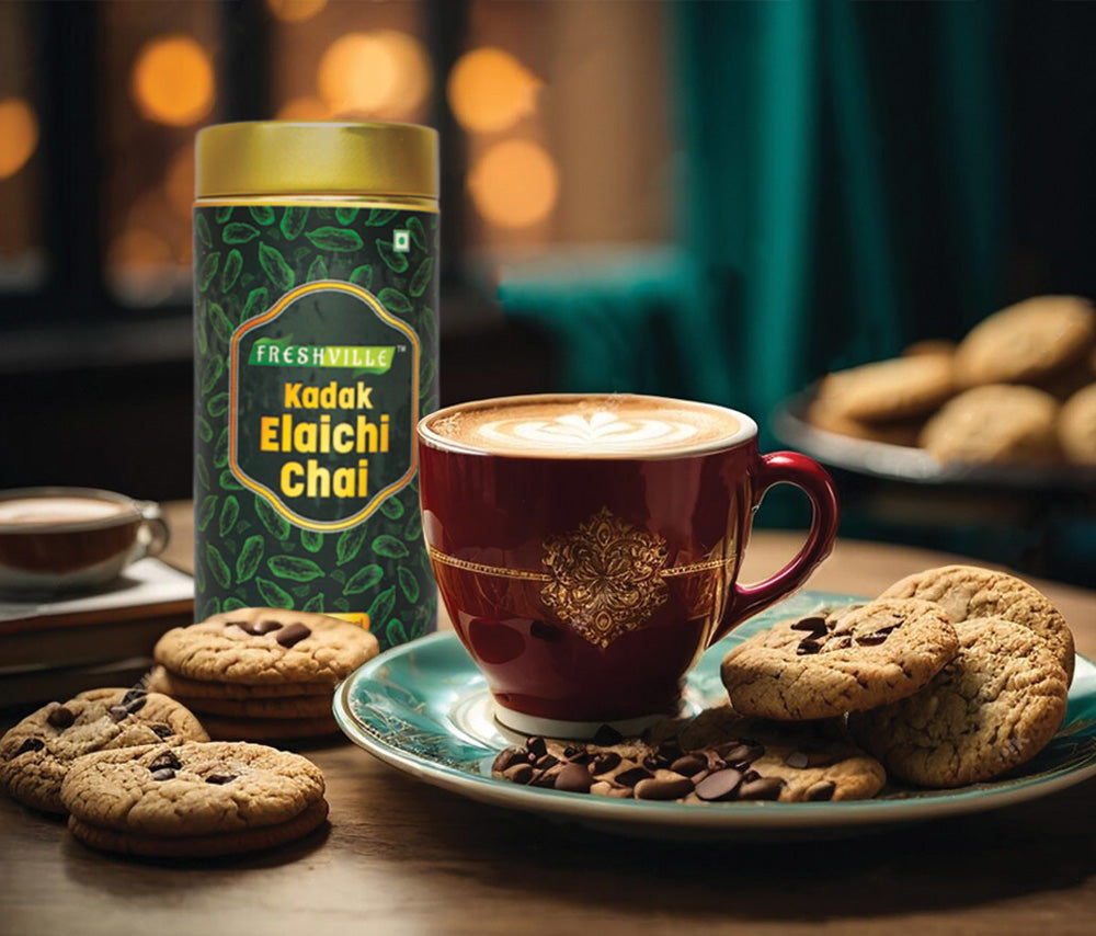 Kadak Elaichi , Ginger And Masala Tea Box (100gm*3)