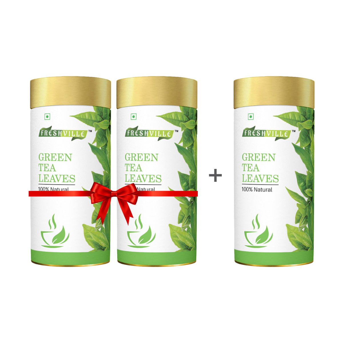 Freshville Green Tea Leaves | Improves Metabolism & Reduces Fat