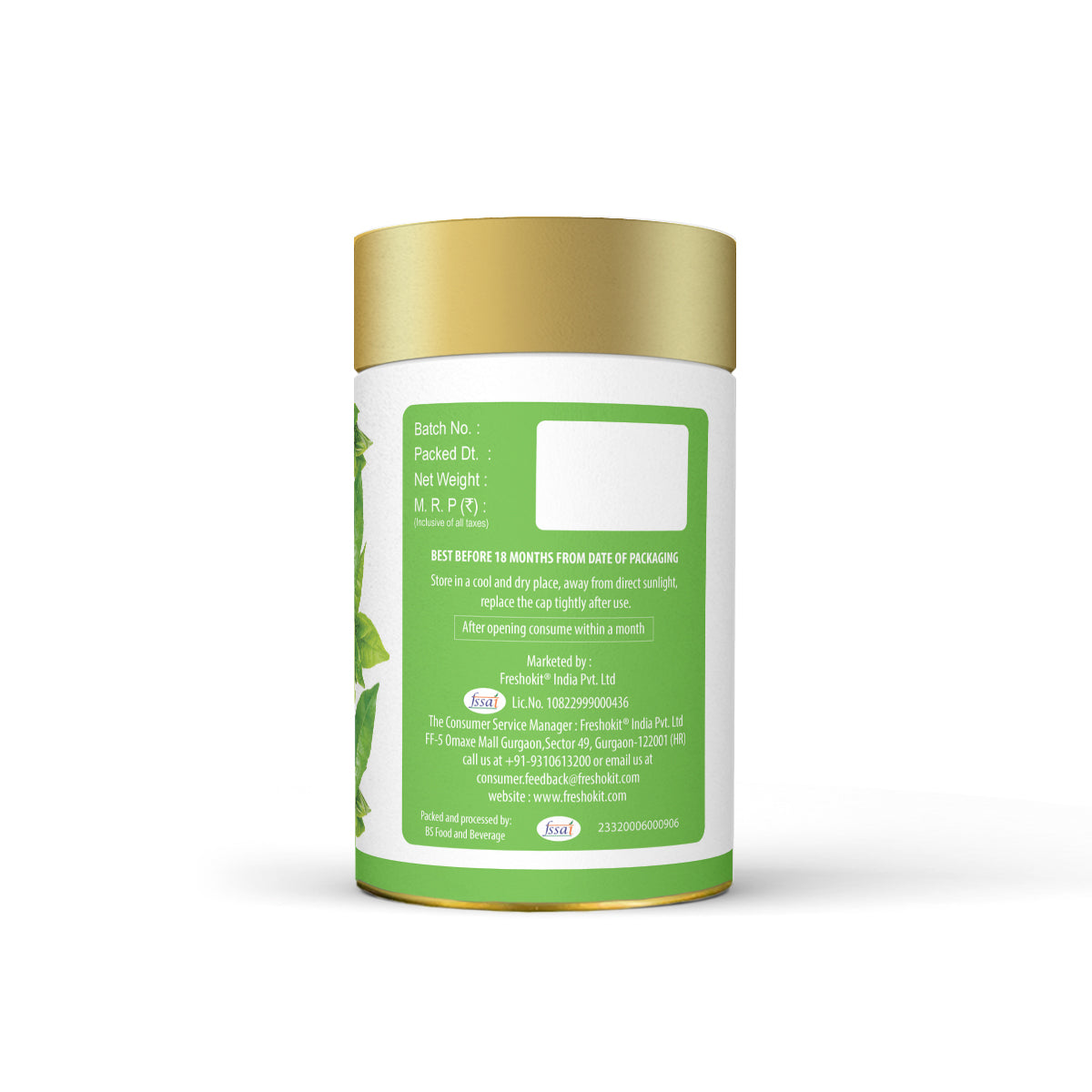 Freshville Green Tea Leaves | Improves Metabolism & Reduces Fat