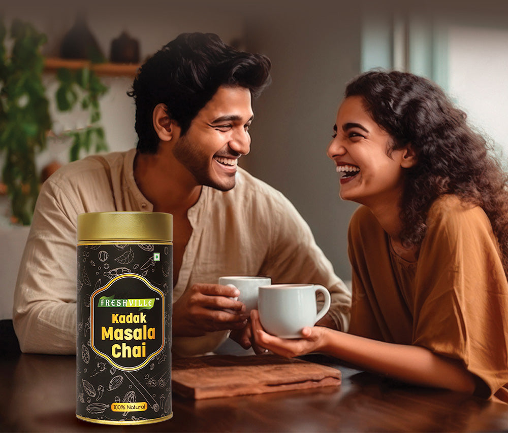 Kadak Elaichi , Ginger And Masala Tea Box (100gm*3)