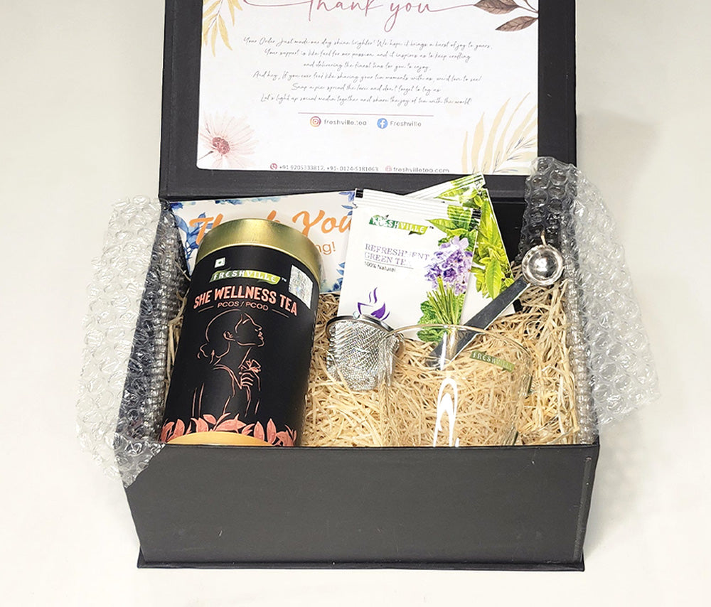 She Wellness Box with (Spoon, Stainer, Cup)(100gm)