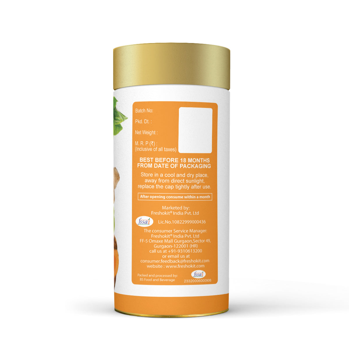 Freshville Slimming Green Tea | Burn Fat Easily with Herbs Garcinia, Cinnamon, Ginger, Lemongrass, Turmeric, Green tea, Senna leaf