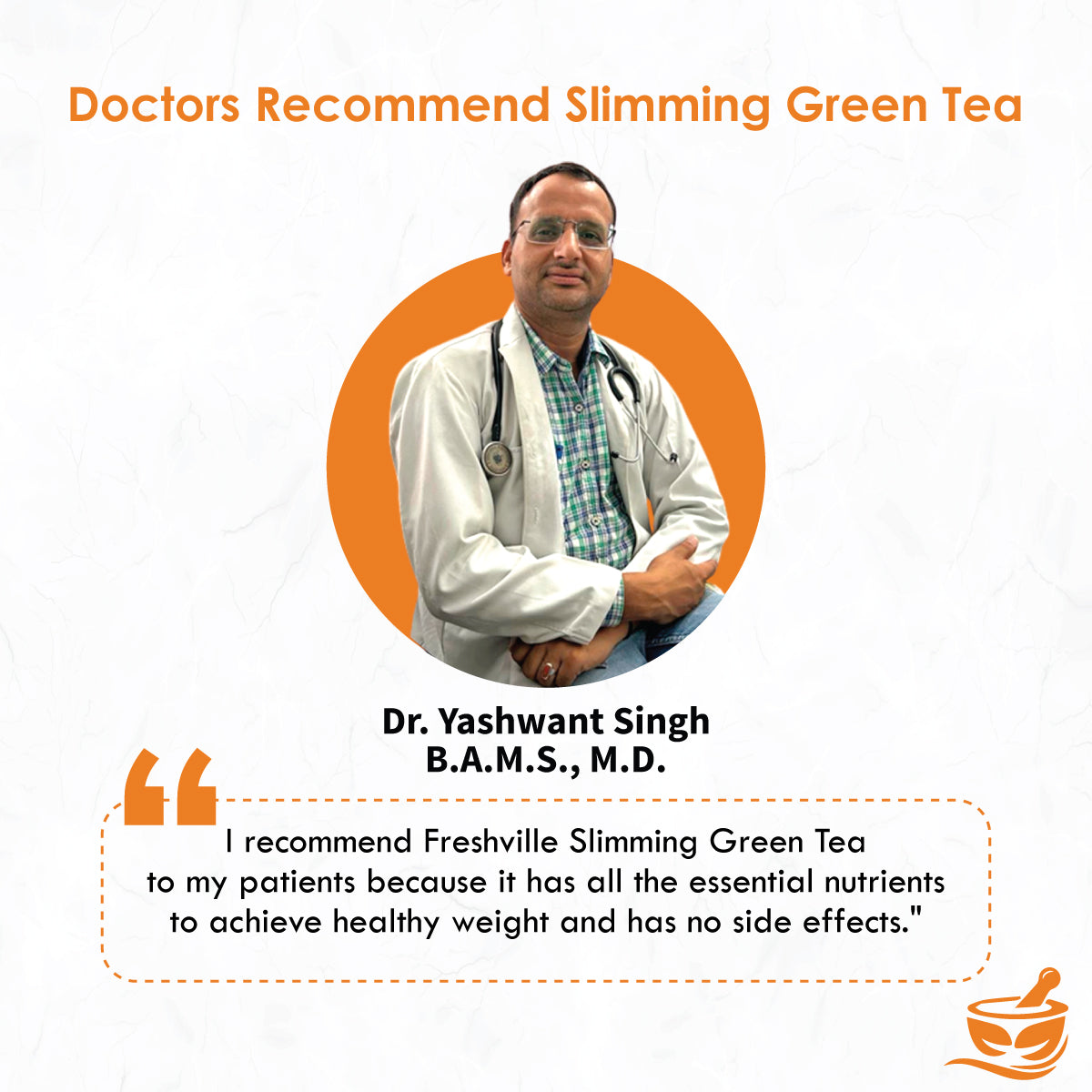 Freshville Slimming Green Tea | Burn Fat Easily with Herbs Garcinia, Cinnamon, Ginger, Lemongrass, Turmeric, Green tea, Senna leaf