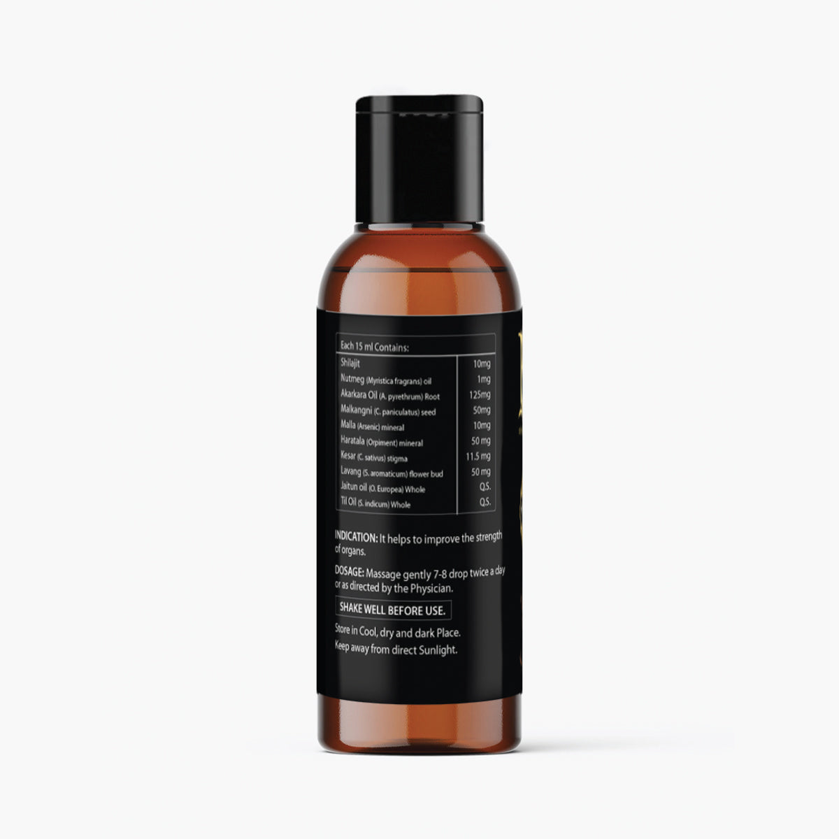 Stamina Booster Massage Oil