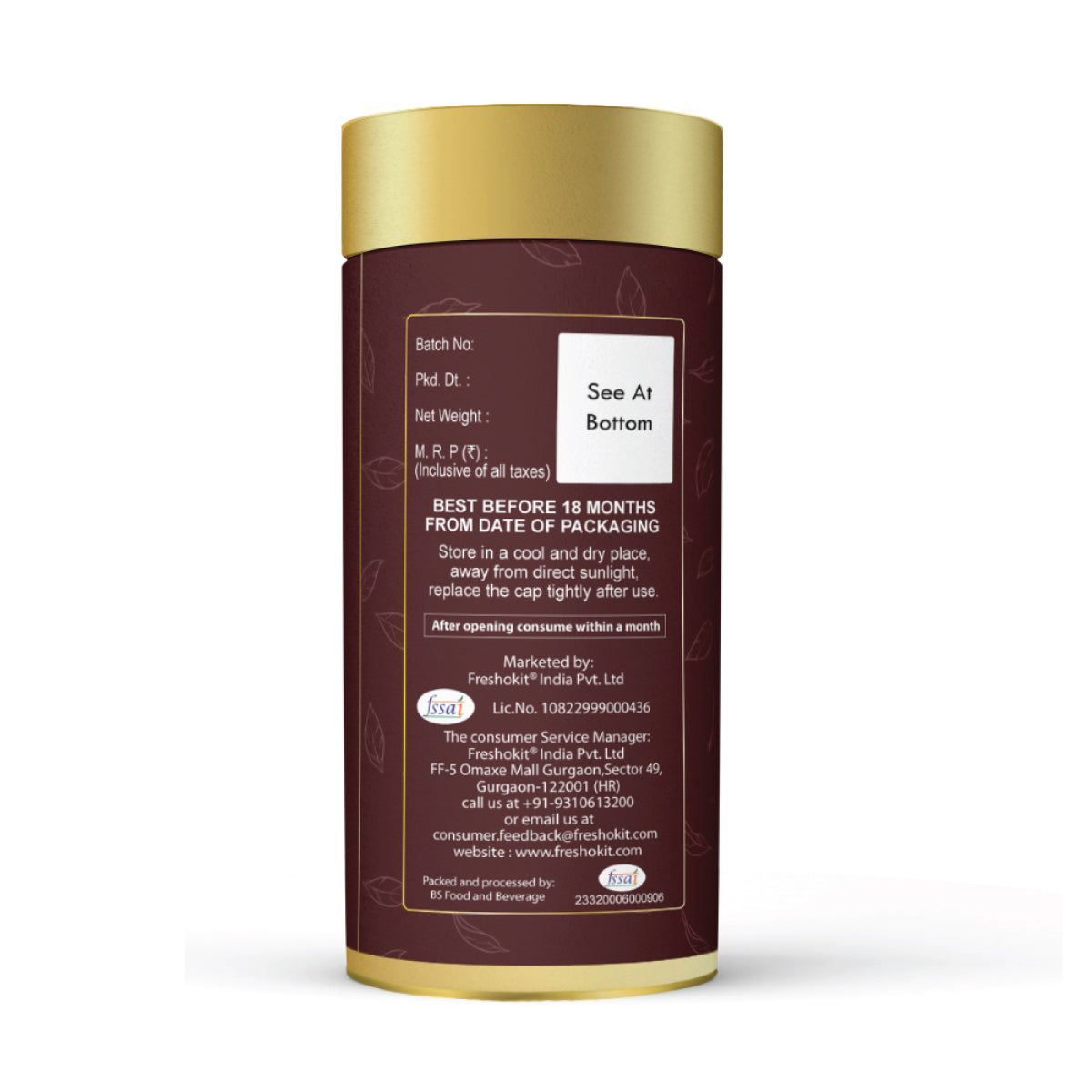 Sugerfit Tea Box With (Spoon, Stainer, Cup)(120gm)