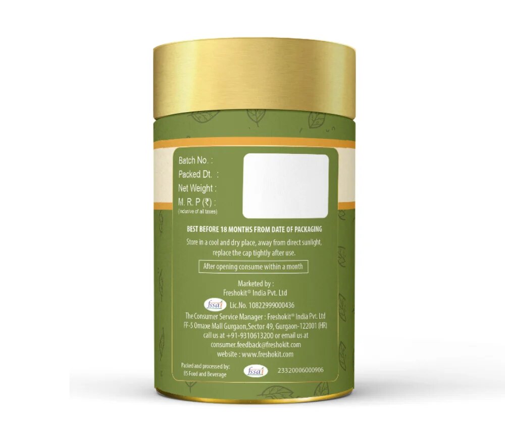 Freshville Digestion Tea | Improves Digestion, Bloating, Gas and Acidity relief with Herbs Ginger, Fennel, Ajwain, Mint, Senna leaves, Rose petals, Bay leaves, Green tea, 50 gm