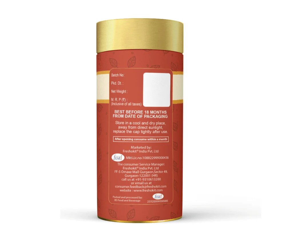 Freshville Slim Detox Tea | Slim Down & Detoxify Body wiith Herbs Cardamom, Fennel, Ginger, Green Tea, Jasmine, Lemongrass, Liquorice, Mint, Tulsi, and Turmeric. 100GM