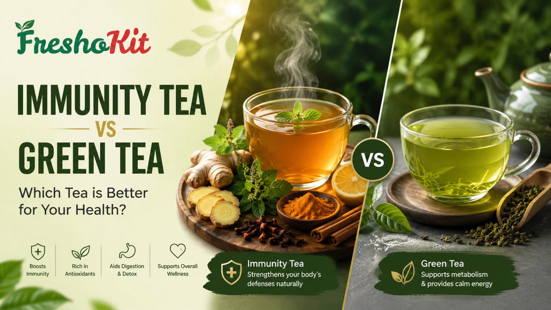 Immunity Tea vs Green Tea