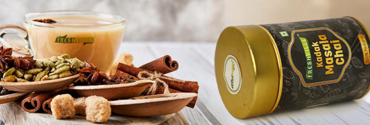 Freshville Kadak Masala Chai: Bold Flavors, Authentic Spices, and Wellness in Every Sip