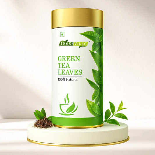 Freshville Green Tea Leaves | Improves Metabolism & Reduces Fat |Green Bliss – Refresh Your Life Naturally