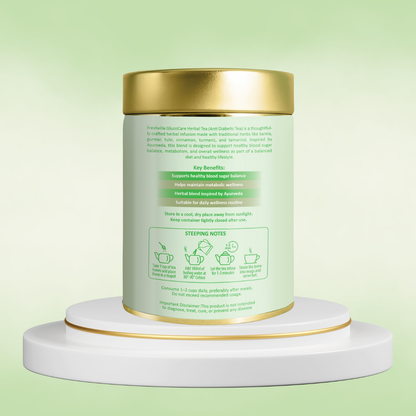 குளுக்கோ கேர் மூலிகை தேநீர் | ஆரோக்கியமான இரத்த சர்க்கரையை ஆதரிக்கிறது | இயற்கை மூலிகை கலவை