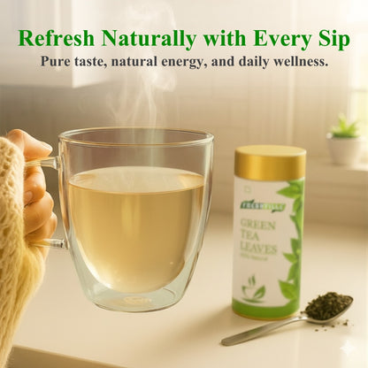 Freshville Green Tea Leaves | Improves Metabolism & Reduces Fat