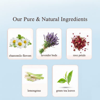 ஃப்ரெஷ்வில் நைட் ஈஸ் ஹெர்பல் டீ | ரிலாக்ஸ் & சாந்தமான சப்போர்ட் | காஃபின் இல்லாத | இயற்கை தூக்கம் & மன அழுத்தத்தை குறைக்கும் டீ | அமைதிப்படுத்தும் மூலிகை கலவை