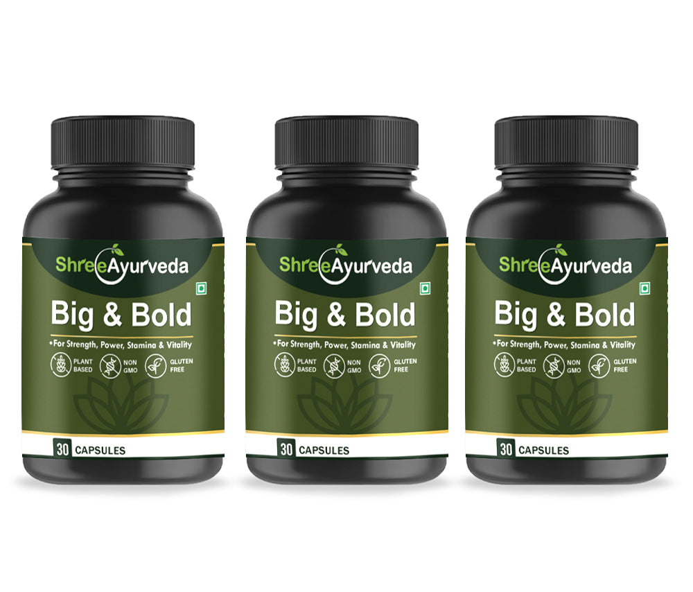 Shree Ayurveda Big And Bold Xtra Josh Capsules
