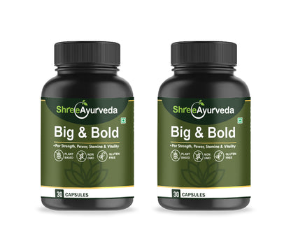 Shree Ayurveda Big And Bold Xtra Josh Capsules
