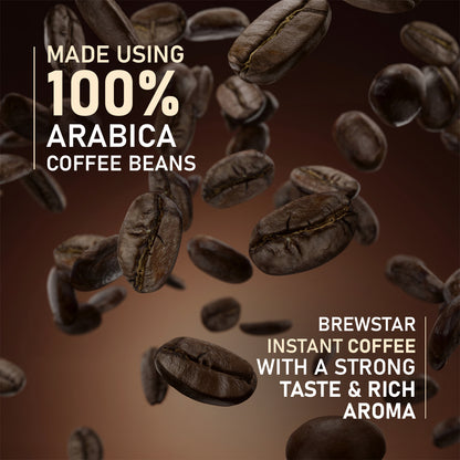 Brewstar Espresso Coffee | Roast & Ground Coffee | Instant Coffee | Premium Coffee | Great Aroma | Authentic Taste | Easy to Use