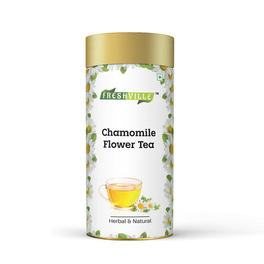 Freshville Chamomile Tea |  Stress Relief, Relaxation and Improved Sleep Quality