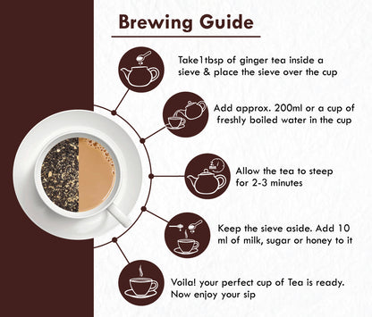 Freshville Kadak Ginger Tea 200gm