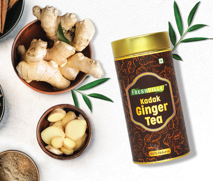 Freshville Kadak Ginger Tea 200gm