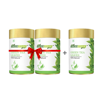 Freshville Green Tea Leaves | Improves Metabolism & Reduces Fat