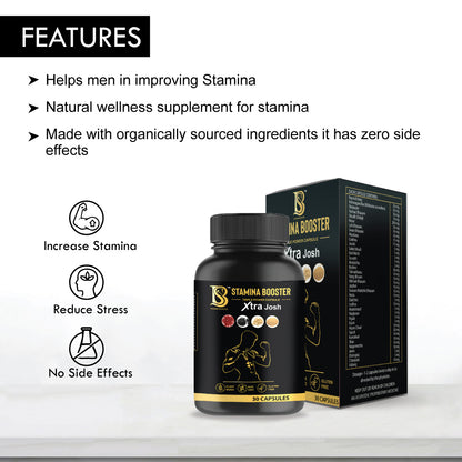 Stamina Booster Triple Power Capsule & Tea | Boost Strength & Stamina Naturally