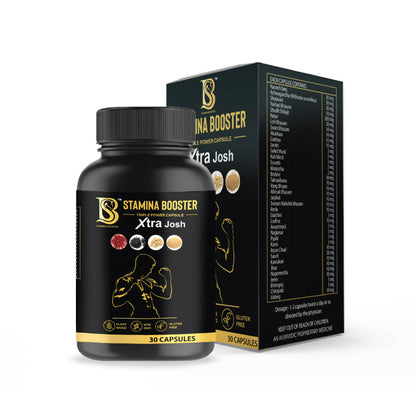 Stamina Booster Triple Power Capsule & Tea | Boost Strength & Stamina Naturally