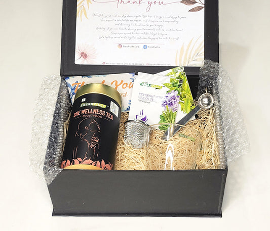 She Wellness Box with (Spoon, Stainer, Cup)(100gm)