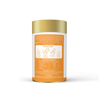 Freshville Slimming Green Tea | Burn Fat Easily with Herbs Garcinia, Cinnamon, Ginger, Lemongrass, Turmeric, Green tea, Senna leaf
