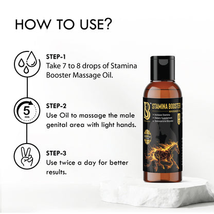 Stamina Booster Massage Oil