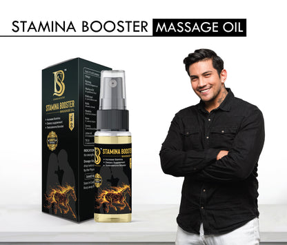 Stamina Booster Massage Oil Spray
