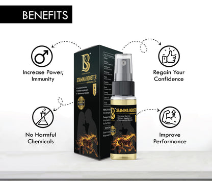 Stamina Booster Massage Oil Spray