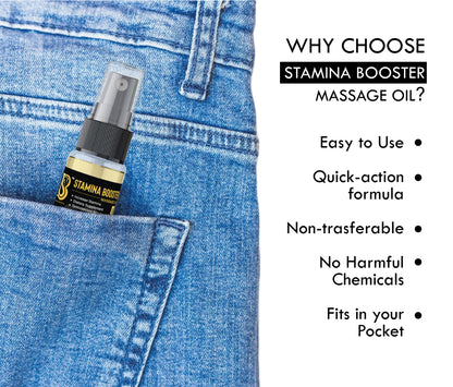 Stamina Booster Massage Oil Spray