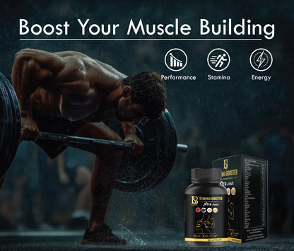 Stamina Booster Triple Power Capsule Xtra Josh and Massage Oil Spray Combo