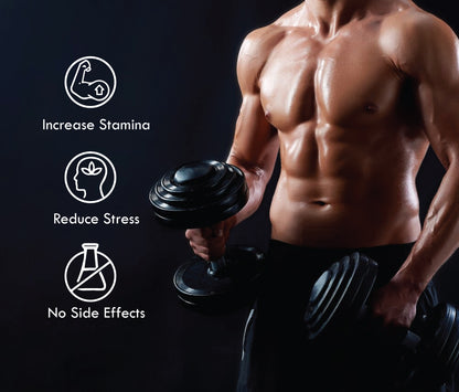 Stamina Booster Triple Power Capsule Xtra Josh and Massage Oil Spray Combo