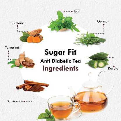 Sugerfit Tea  Box With (Spoon, Stainer, Cup)(120gm)