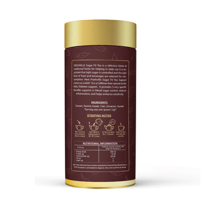 Sugerfit Tea  Box With (Spoon, Stainer, Cup)(120gm)