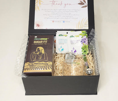 Sugerfit Tea  Box With (Spoon, Stainer, Cup)(120gm)