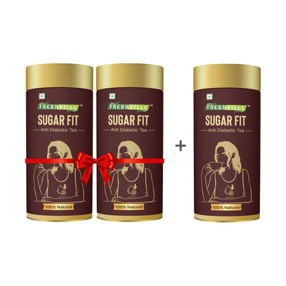 Freshville Sugar Fit Tea | Controls Blood Sugar Level Naturally