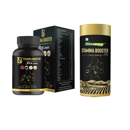 Stamina Booster Triple Power Capsule & Tea | Boost Strength & Stamina Naturally