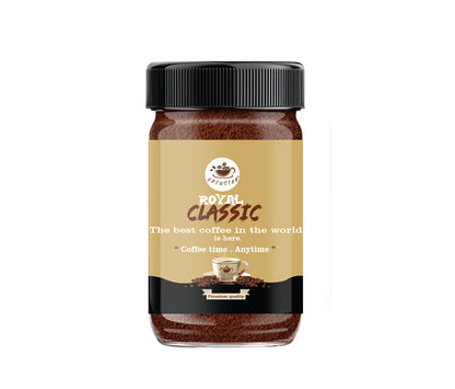 Brewstar Royal Classic Coffee | Roast & Ground Coffee | Instant Coffee | Premium Coffee | Classic Coffee | Great Aroma | Authentic Taste | Different Flavours | Easy to Use