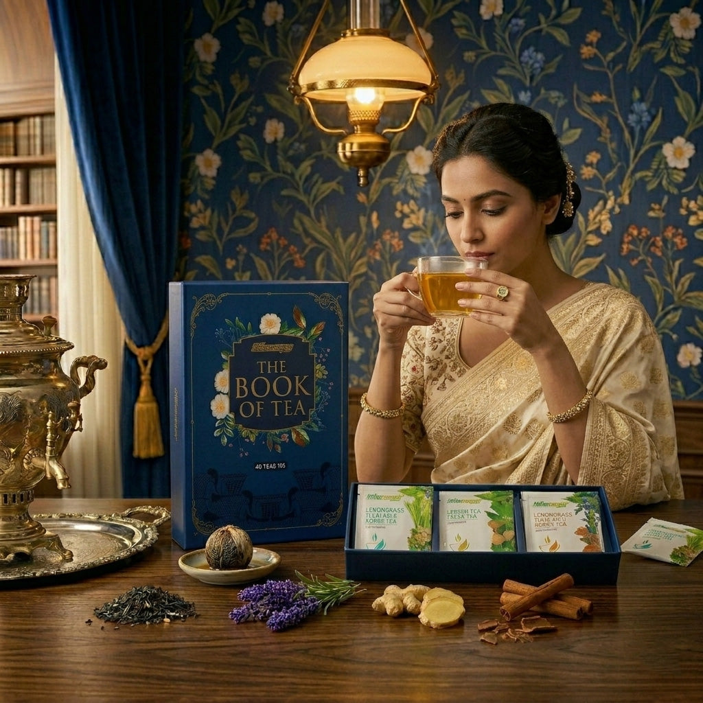 The Book of Tea – Royal Wellness Infusion Gift Collection