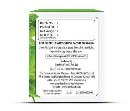 Freshville Green Tea Bag | Pure & Natural | Antioxidant-rich | Improves Metabolism | Immunity Booster | premium Green tea (25 bag)