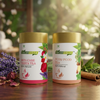 Freshokit PCOS PCOD Tea + Skincare Green Tea Combo | Herbal Tea for Women's Hormonal Wellness & Healthy Skin | Spearmint, Green Tea, Ashoka, Lodhra, Tulsi & Fenugreek | 100% Natural